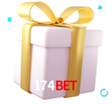 Receba seus bônus de boas-vindas no 174bet